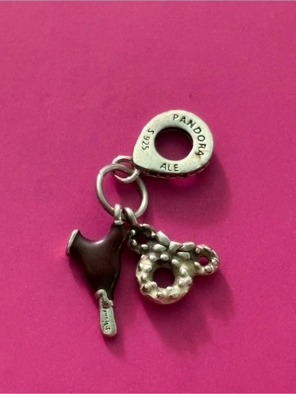 Pandora Disney snack charm dangle